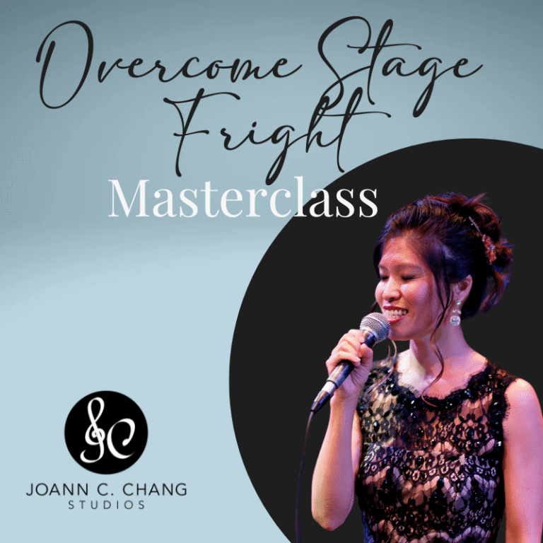 Overcome Stage Fright Masterclass