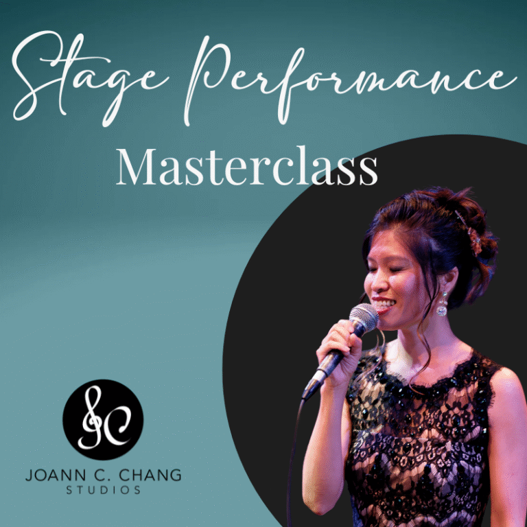 Stage Performance Masterclass