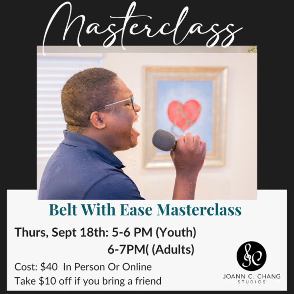 Upcoming Masterclass
