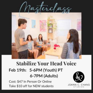 Upcoming Masterclass