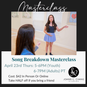 Song Breakdown Masterclass