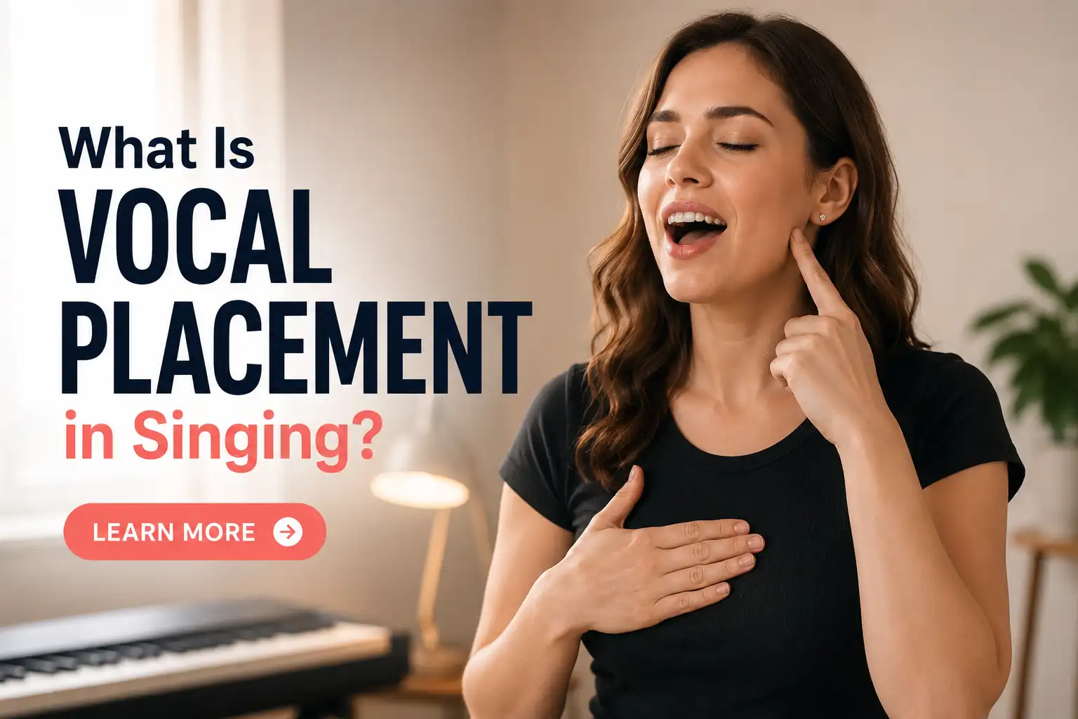 vocal placement in singing