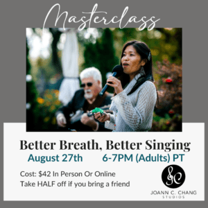 Upcoming Masterclass
